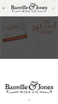 Mobile Screenshot of banvilleandjones.com