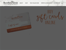Tablet Screenshot of banvilleandjones.com